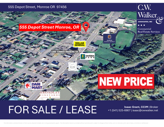 More details for 555 Depot St, Monroe, OR - Industrial for Sale