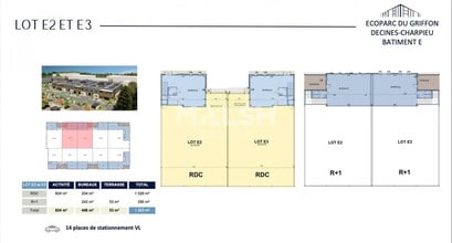 Light Industrial in Décines-Charpieu to rent Floor Plan- Image 1 of 2