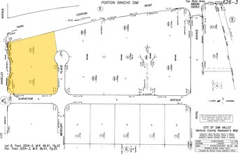 1757 Tapo Canyon Rd, Simi Valley, CA for sale Plat Map- Image 1 of 1