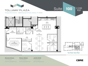 16000 N Dallas Pky, Dallas, TX for rent Floor Plan- Image 1 of 2