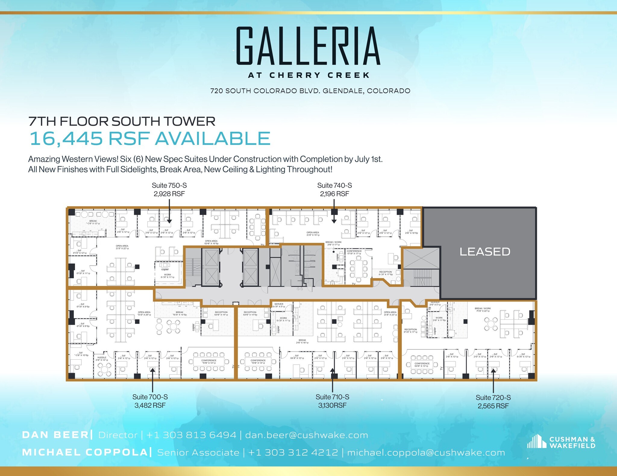 720 S Colorado Blvd, Denver, CO to rent Site Plan- Image 1 of 1