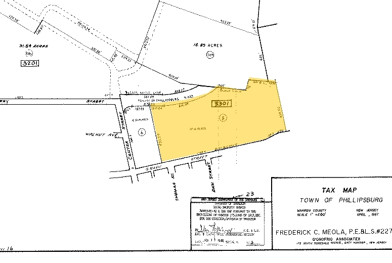 2000 Rand Blvd, Phillipsburg, NJ for rent - Plat Map - Image 2 of 4