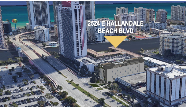 2524 E Hallandale Beach Blvd, Hallandale Beach, FL for sale - Aerial - Image 1 of 1