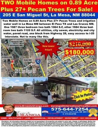 More details for 205 San Miguel st, La Mesa, NM - Build-to-Rent for Sale