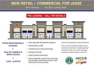 More details for Hwy 99 & Lathrop Rd, Manteca, CA - Retail for Rent