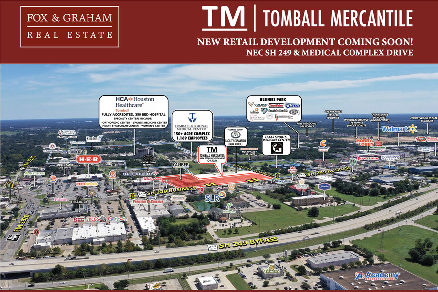 NEC SH 249 & Medical Complex Drive, Tomball, TX for rent - Other - Image 1 of 4