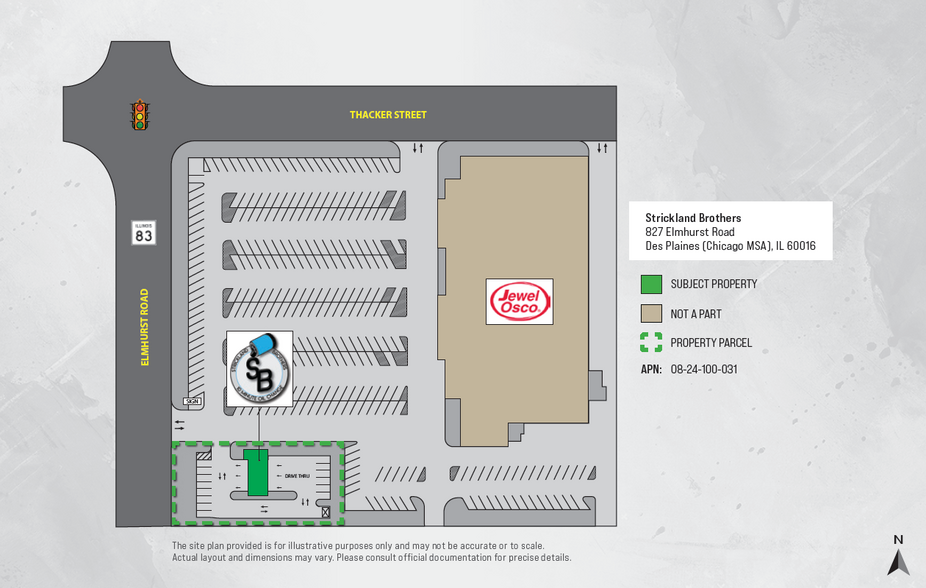 827 Elmhurst Rd, Des Plaines, IL for sale - Site Plan - Image 2 of 6