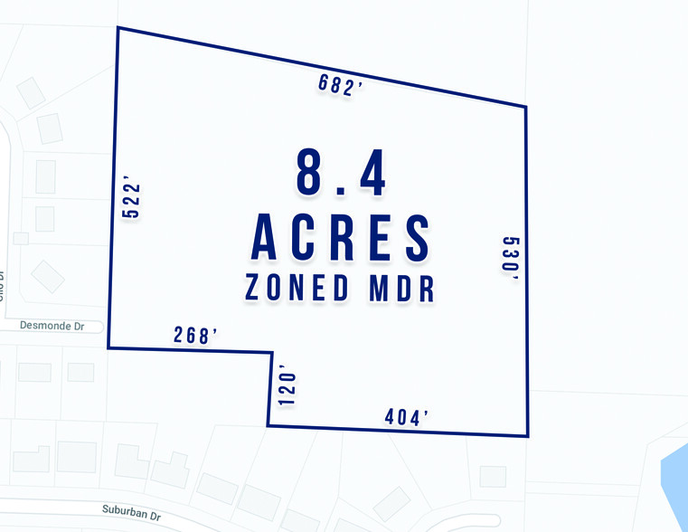 Desmonde Dr, Pensacola, FL for sale - Plat Map - Image 3 of 4