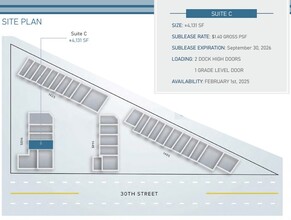 1405 30th St, San Diego, CA for rent Site Plan- Image 1 of 1