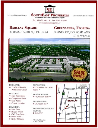 More details for 2902-2990 Jog Rd, Greenacres, FL - Office/Retail, Light Industrial for Rent