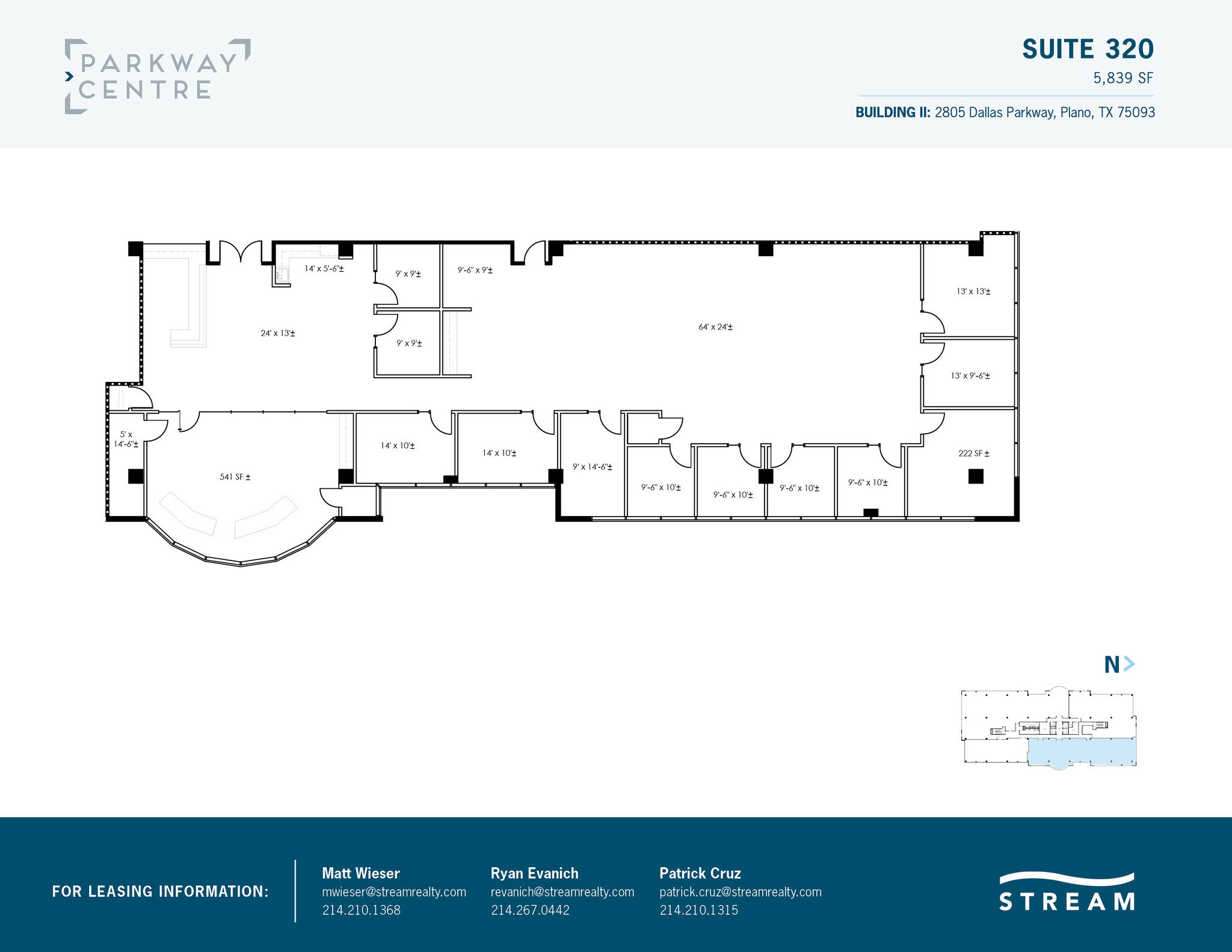 2805 Dallas Pkwy, Plano, TX for rent Floor Plan- Image 1 of 1