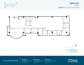 2805 Dallas Pkwy, Plano, TX for rent Floor Plan- Image 1 of 1