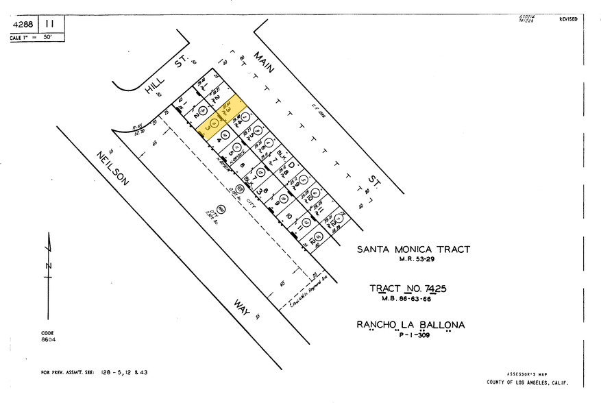 2708 Main St, Santa Monica, CA for rent - Plat Map - Image 3 of 28