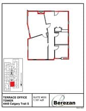 4445 Calgary Trl, Edmonton, AB to rent Floor Plan- Image 1 of 1