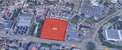 Puiseux-Pontoise - Aerial map view