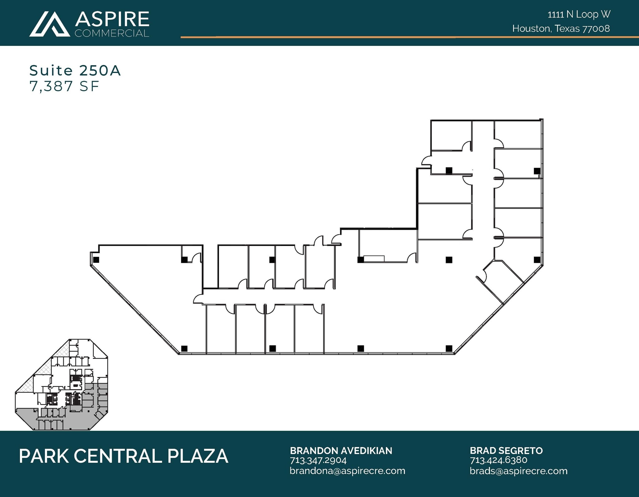 1111 N Loop W, Houston, TX to rent Floor Plan- Image 1 of 1