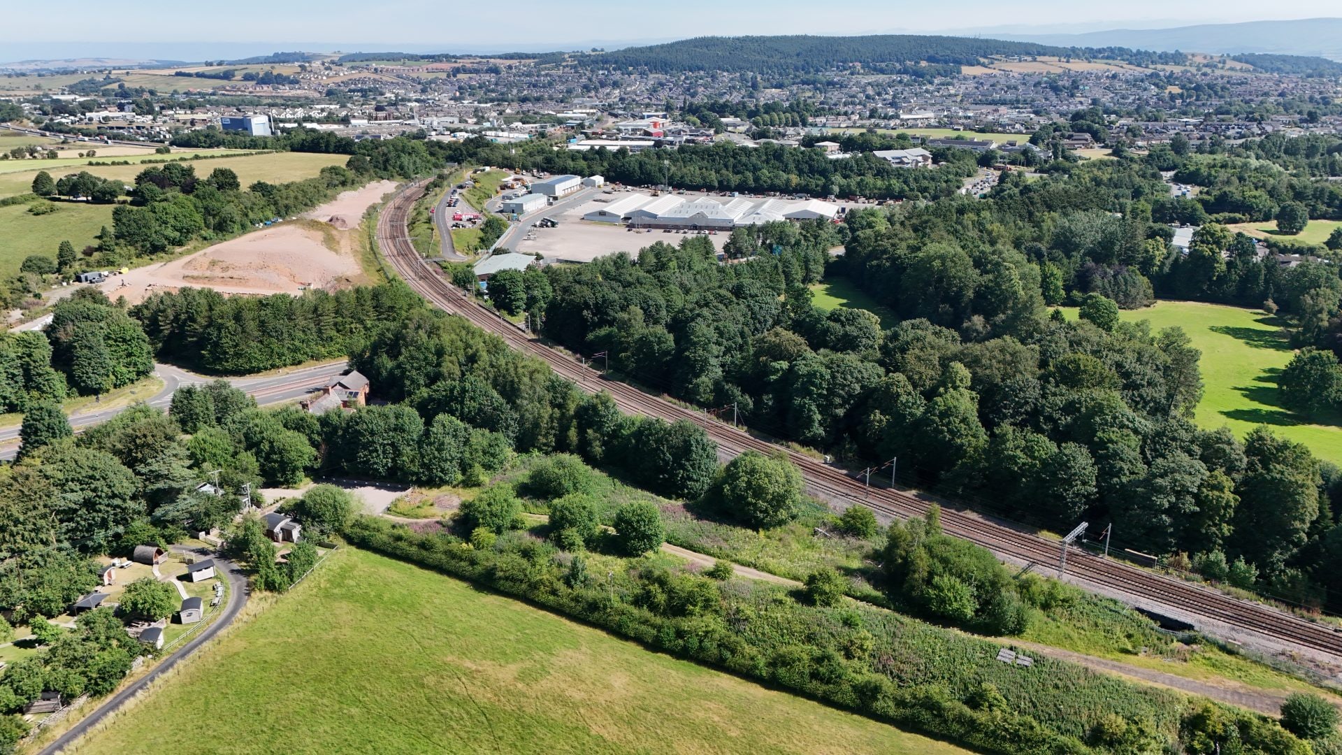 1 Eamont Ter, Penrith to rent Aerial- Image 1 of 4