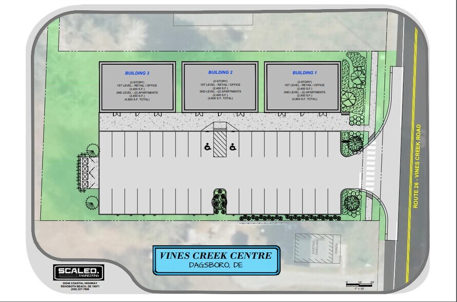 29471 Vines Creek Rd, Dagsboro, DE for rent - Site Plan - Image 2 of 8