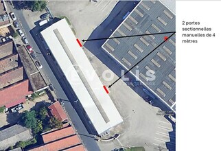 Vénissieux, RHO - Aerial  map view