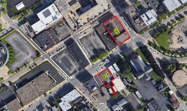 785 Main St, Buffalo, NY - AERIAL  map view