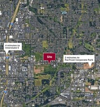 2417 NE 78th St, Vancouver, WA - aerial  map view