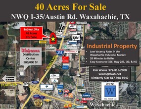 Land in Waxahachie, TX for sale Aerial- Image 1 of 3