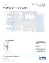 1901 Avenue of the Stars, Los Angeles, CA for rent Floor Plan- Image 1 of 1