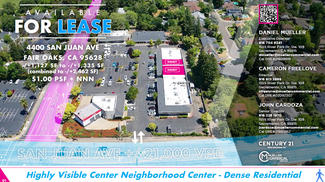 More details for 4400-4410 San Juan Ave, Fair Oaks, CA - Retail for Rent