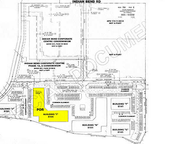 8155 E Indian Bend Rd, Scottsdale, AZ for sale - Plat Map - Image 3 of 50