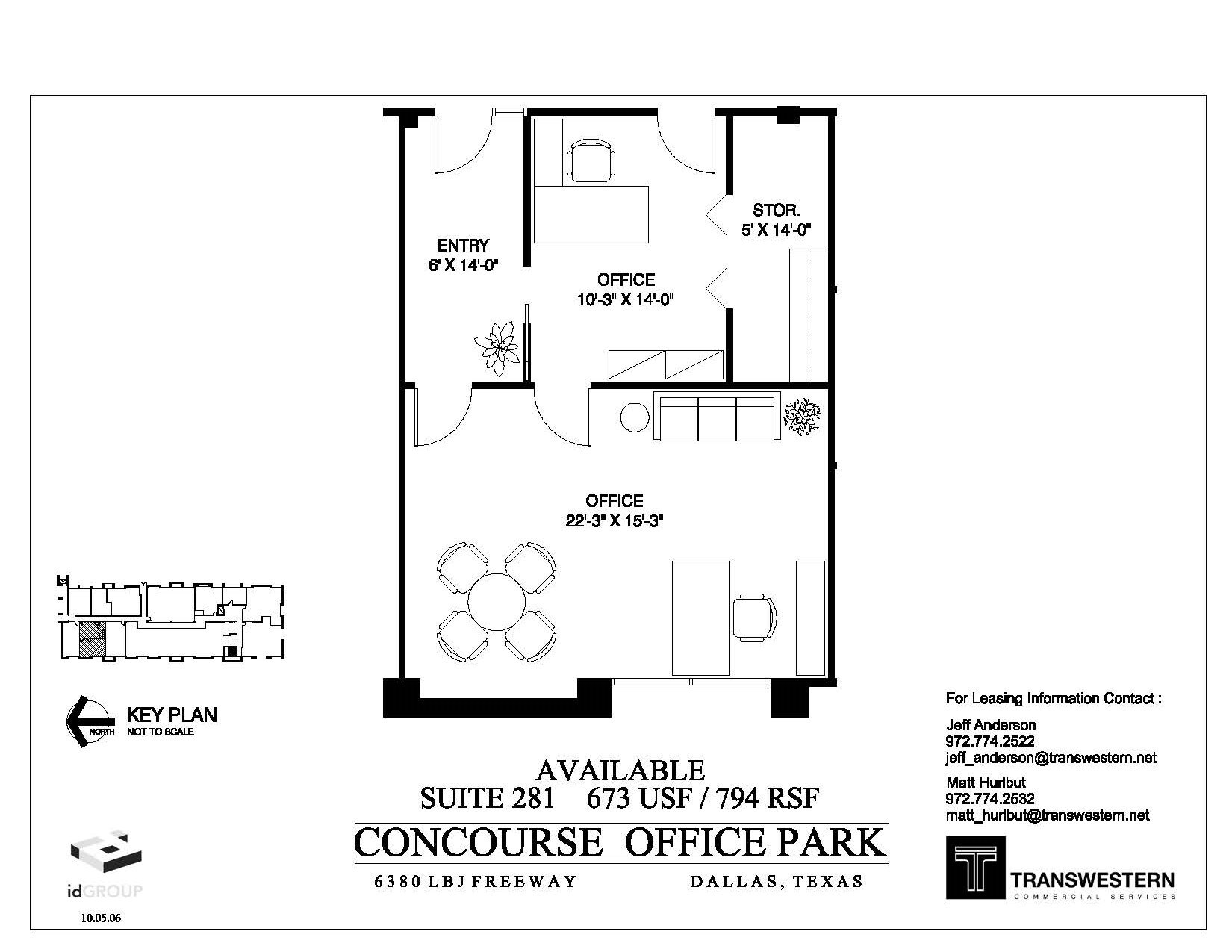 6350 LBJ Fwy, Dallas, TX to rent Floor Plan- Image 1 of 1