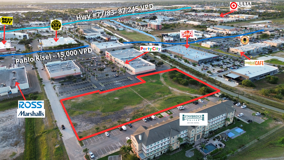 Pablo Kisel Blvd, Brownsville, TX for sale - Building Photo - Image 1 of 6