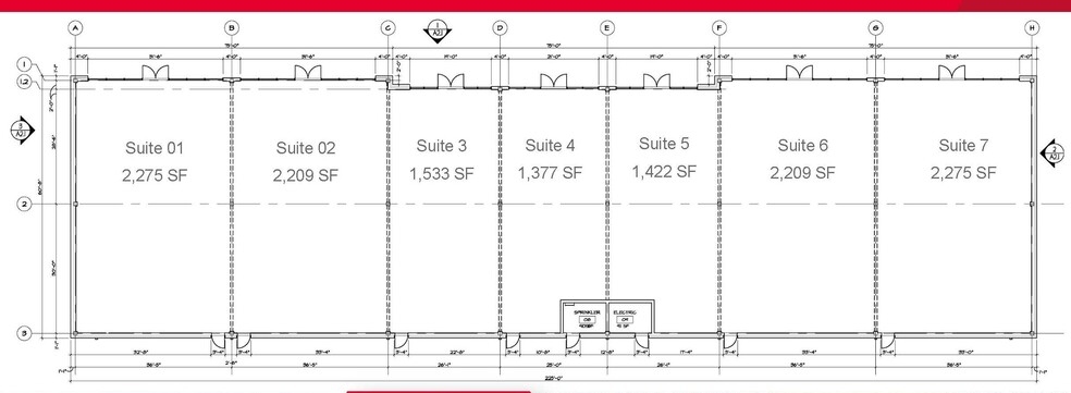 705 Centre of New England Blvd, West Greenwich, RI for rent - Floor Plan - Image 2 of 3