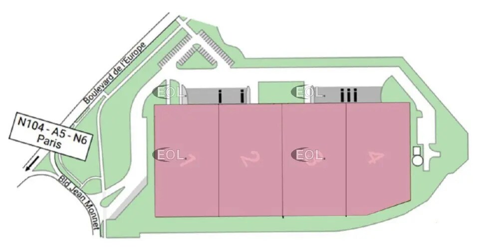Industrial in Combs-la-Ville to rent - Site Plan - Image 2 of 5