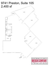 9741 Preston Rd, Frisco, TX for rent Floor Plan- Image 1 of 1