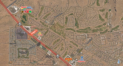 6987 E US Highway 60, Gold Canyon, AZ - aerial  map view - Image1