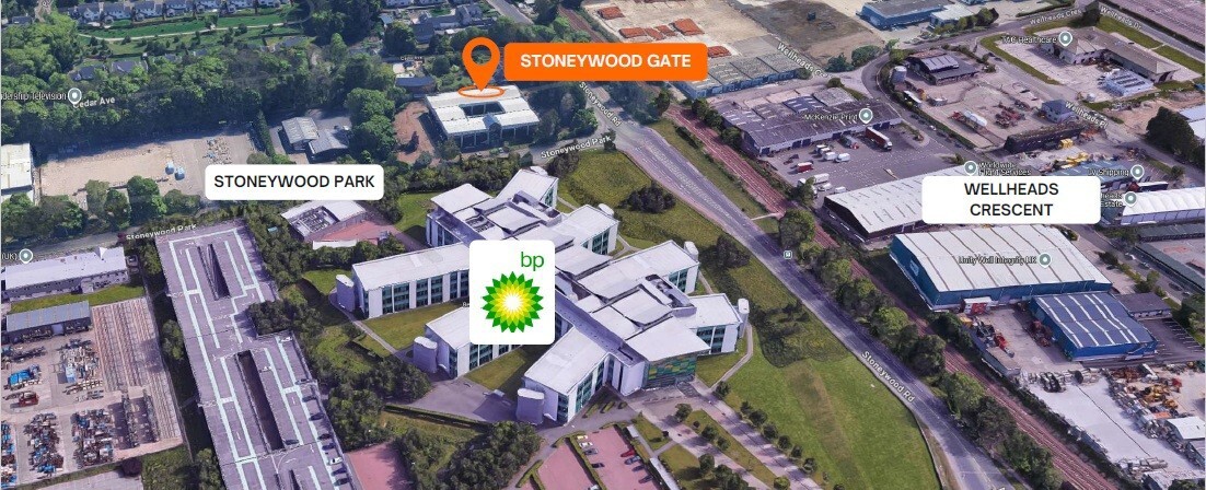 Stoneywood Gate portfolio of 3 properties for sale on LoopNet.co.uk Aerial- Image 1 of 3