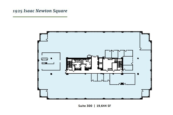 1925 Isaac Newton Sq. East Sq, Reston, VA to rent Floor Plan- Image 1 of 1