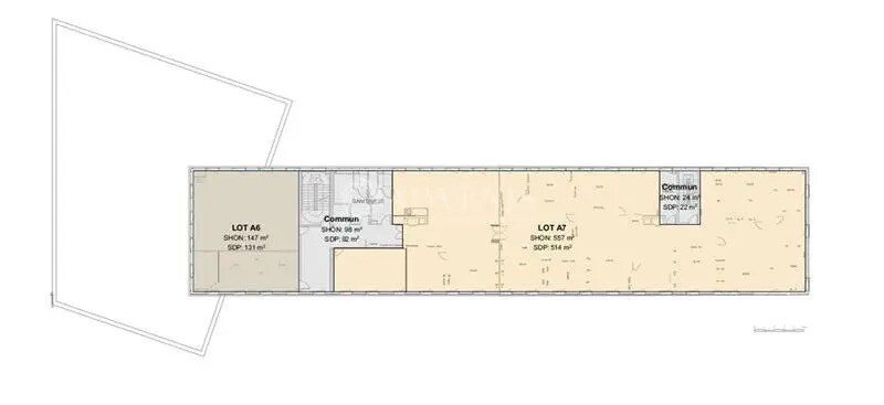 Office in Sainghin-en-Mélantois to rent - Floor Plan - Image 3 of 12