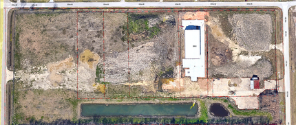 120 E Olive St, League City, TX - aerial  map view