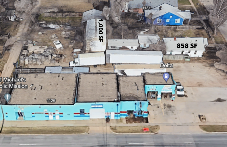 1141 S Laura Ave, Wichita, KS for sale - Aerial - Image 1 of 4