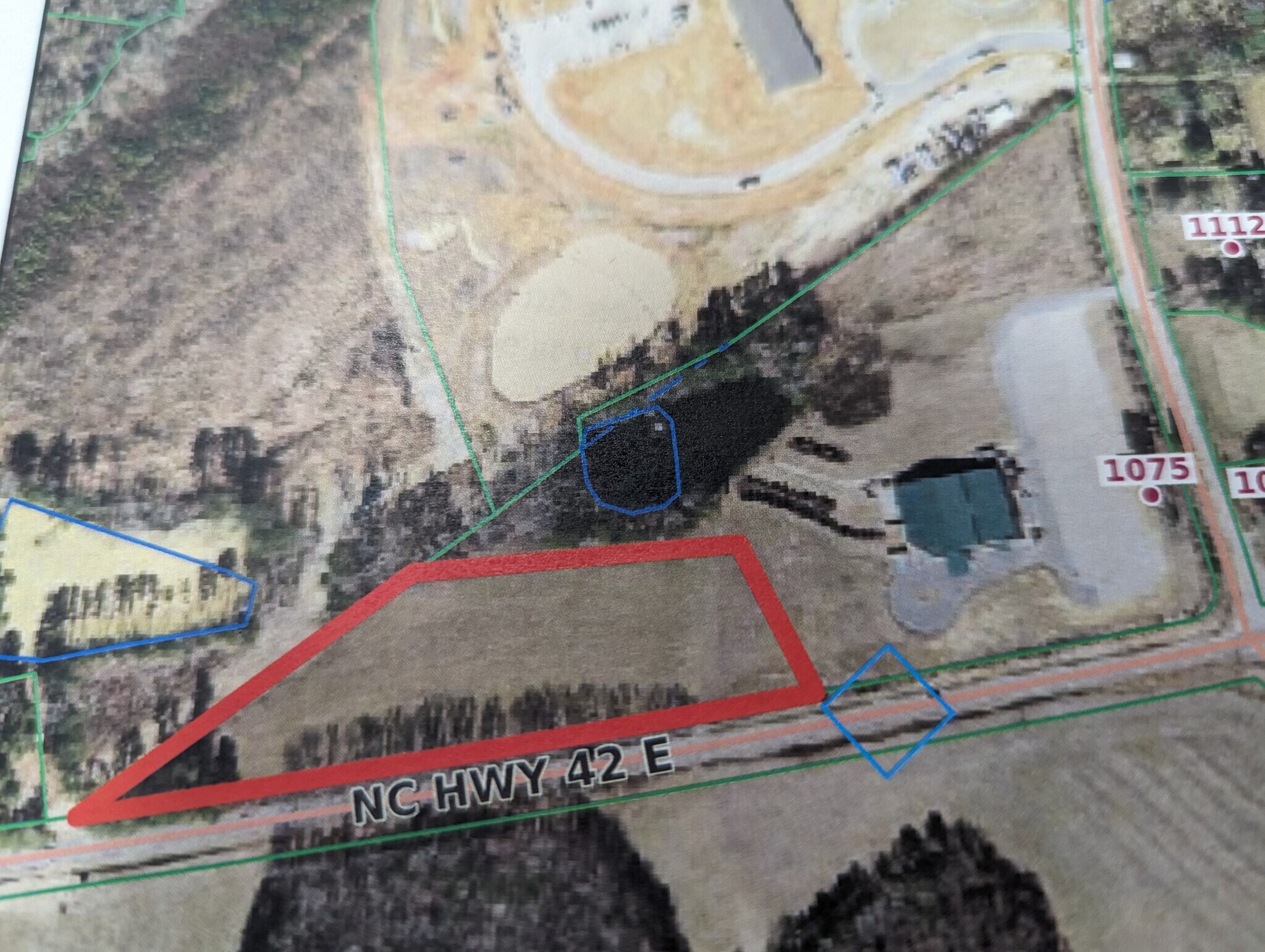 Hwy 42, Selma, NC for sale Aerial- Image 1 of 1