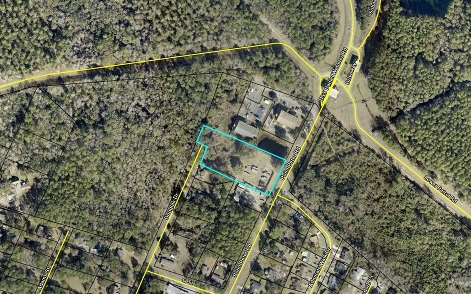 00 Point Peter Rd, Saint Marys, GA for sale - Aerial - Image 1 of 2