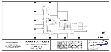 3300 S Parker Rd, Aurora, CO for sale Floor Plan- Image 1 of 1