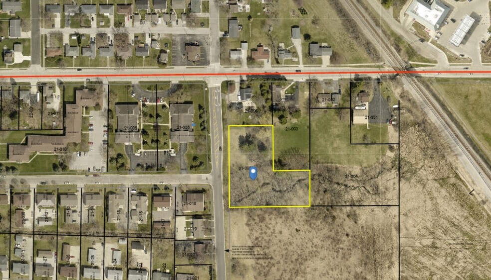 105 Dayton St, Watertown, WI for sale - Plat Map - Image 1 of 5