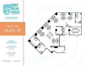 17011 Beach Blvd, Huntington Beach, CA for rent Floor Plan- Image 1 of 2