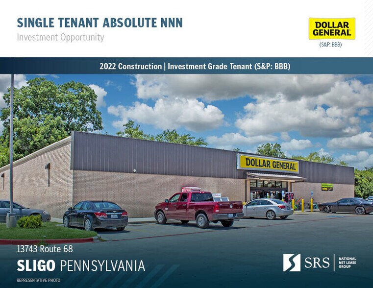 13743 Route 68, Sligo 16255 Dollar General Sligo, PA UK