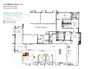 1806 Robin Hood Blvd, Schererville, IN for rent Site Plan- Image 1 of 2