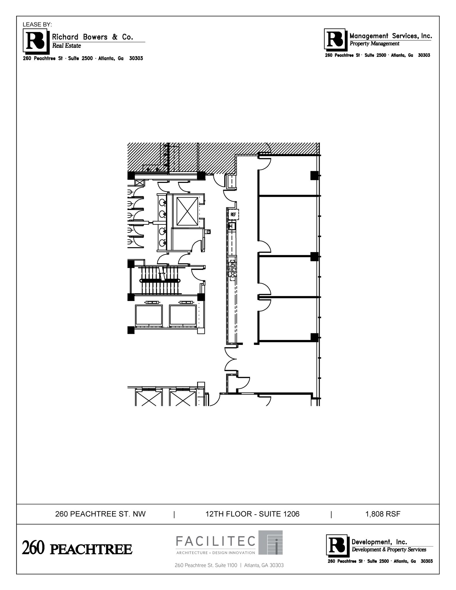 260-270 Peachtree St NW, Atlanta, GA to rent Floor Plan- Image 1 of 1