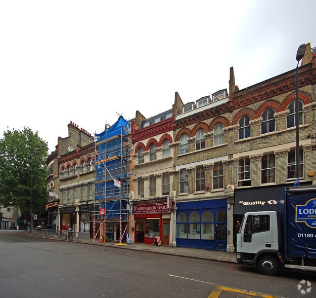 96 Farringdon Rd, London to rent - Building Photo - Image 2 of 6