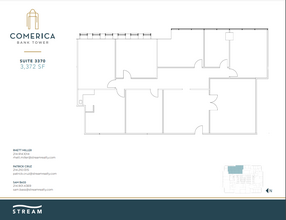 1717 Main St, Dallas, TX for rent Floor Plan- Image 1 of 2